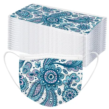 

Disposable Masks 10/20/30/50/100pcs Non-woven Face Mask 3Ply Ear Loop Breathing Adult Windproof Mask Mouth Mask Mascarilla