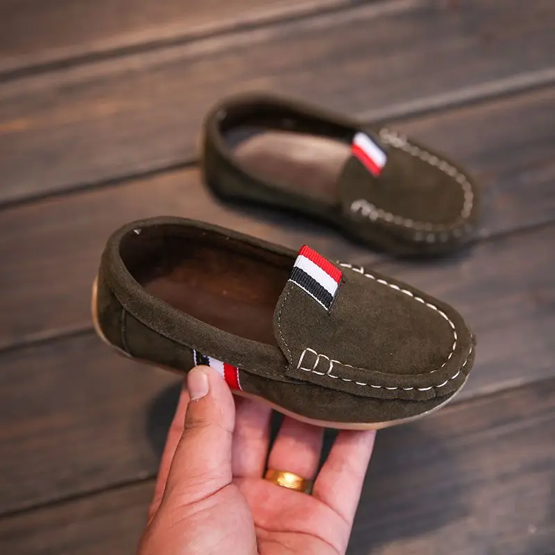 

Children Loafers Flat Shoes Sneakers For kids Baby Soft Pu Boys Casual Shoes Toddler Girls Soft Bottom Shoes Breathable