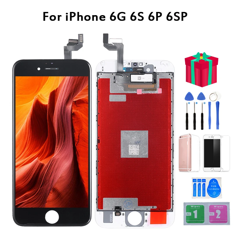 

For iPhone 6 6S Plus LCD AAA+++ With 3D Force Touch Screen Digitizer Assembly For iPhone 5S Display No Dead Pixel