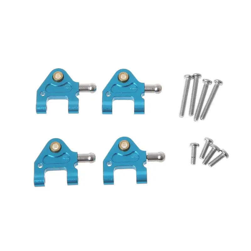 

2pcs Upgraded Metal Parts Steering Cup Swing Arm Shock Absorber Plate for Wltoys P929 P939 k969 K979 K989 K999 1/28 RC Car K4UE