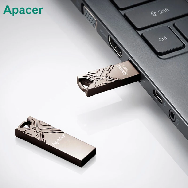 Apacer цинковый сплав водонепроницаемый USB флеш-накопитель USB3.1 16 ГБ 32 Memoria Usb 64 карта