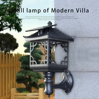

Led Landscape Light Outdoor Four Corners Energy Saving Garden Fence Courtyard Solar Powered Spotlight Park Vintage Wall Lamp