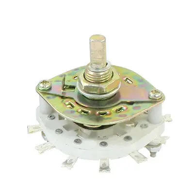 

KCT1*9 1P9T 1 Pole 9 Throw Single Deck Band Channel Rotary Switch