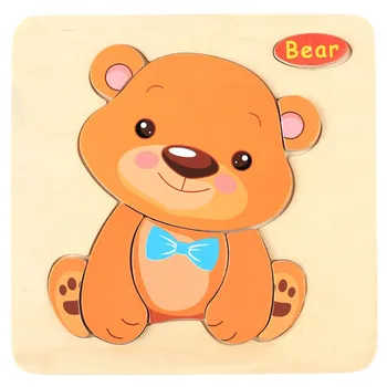 

Training Toy Wooden Puzzle Educational Developmental Baby Kids for adults children kids games jigsaw picture puzzles игрушки