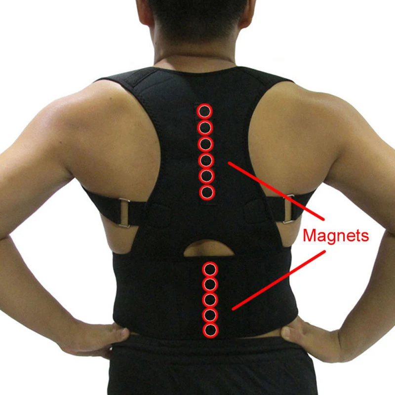 Back Support Posture Corrector Best Fully Adjustable Support Bracket Improve Posture And Provide Lumbar Support Relieve Lower Ba
