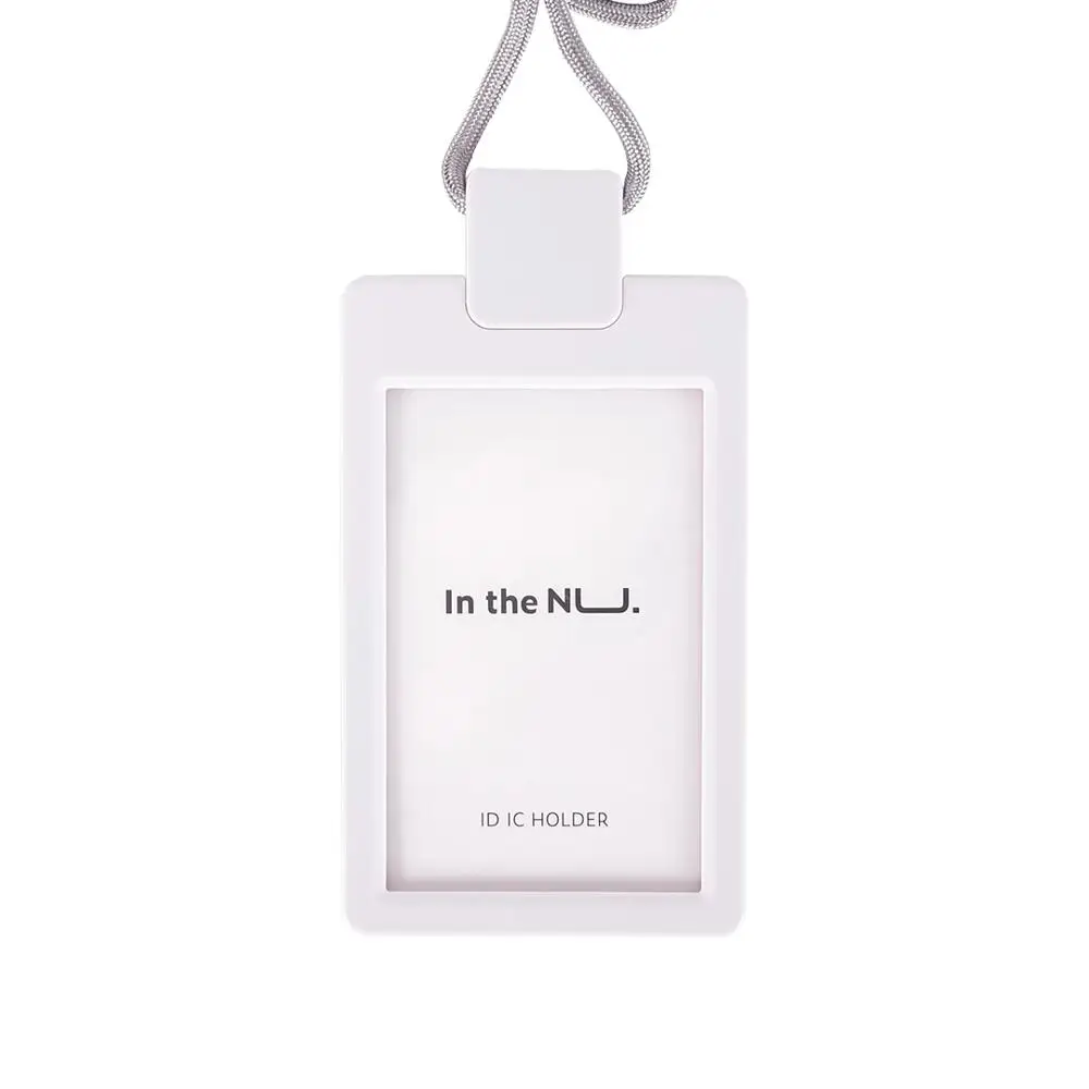 White MI Mijia Nusign ID держатель карточки IC с Нейлоновый Шнур для сотрудника именной Обложка на удостоверение личности работы сертификат удостоверения личности держатель карточек - Цвет: White