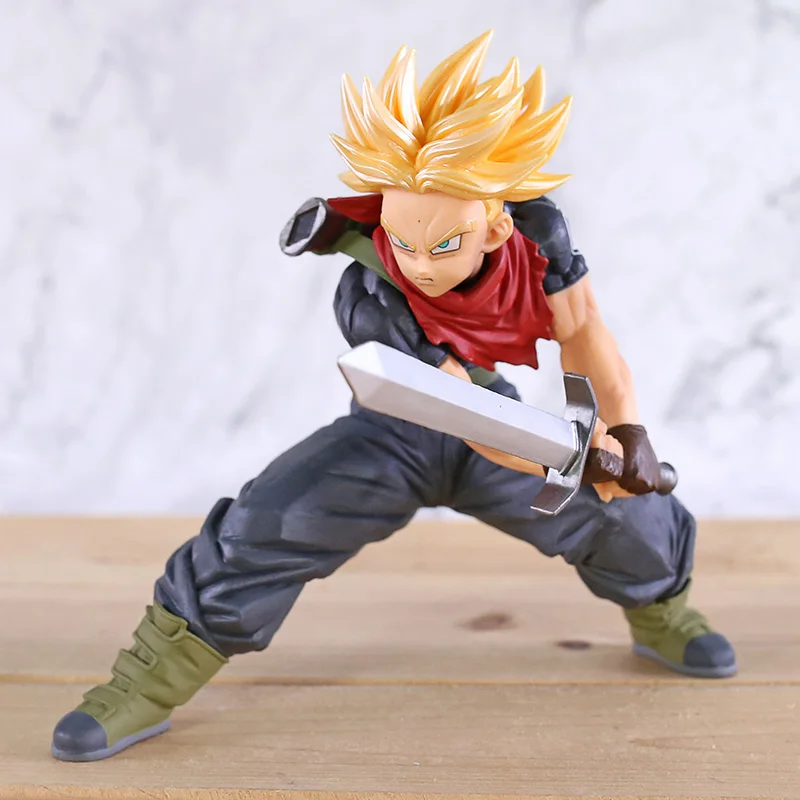 

Super Dragon Ball Heroes Trunks PVC Action Figure Model DBZ Chouzetsu Gikou Son Goku Vegetto Figural Doll Toys Gift