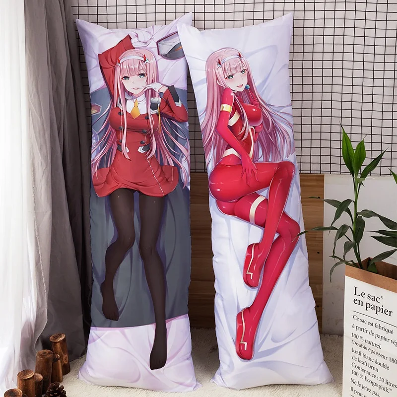 Anime Girl Pillow Cover Almohada 02 DARLING in the FRANXX Pillow Sexy
