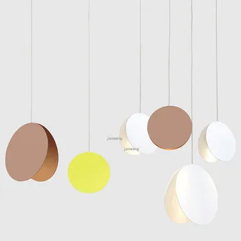

Nordic LED Pendant Lights Creative Metal Iron Light Fixtures Minimalist Living Room Bedroom Home Decor Pendant Lamp Lighting