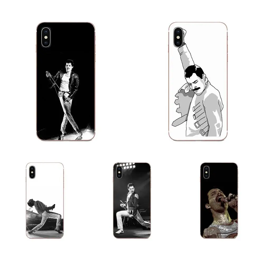 Freddie Mercury ТПУ чехлы Обложка для Huawei Honor Mate Nova Note 20 20s 30 5 5I 5T 6 7I 7C 8A 8X 9X 10 Pro Lite Play |
