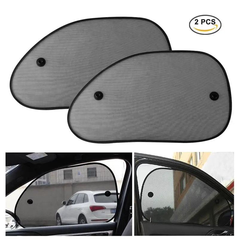 2pcs Baby Car Window Shades for Side Windows SunShade Sun Glare Privacy Protection UV Mesh Auto Cover | Автомобили и мотоциклы