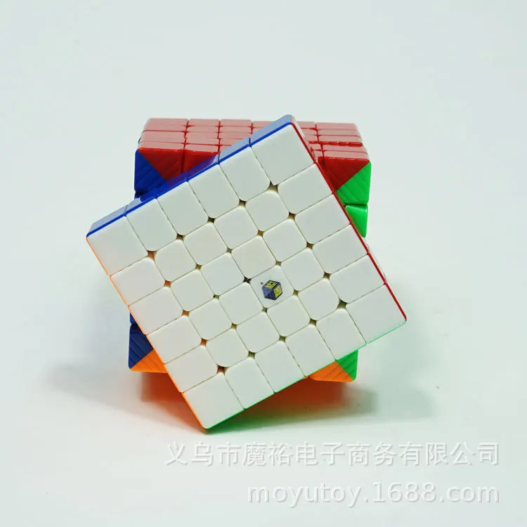 

Small Magic Six Rubik's Yuxin Small Magic Smooth Six-Order Solid Color Rubik's Cube Children'S Educational Toy