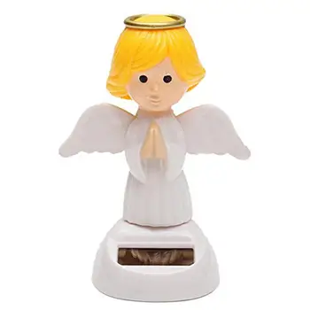 

Powered Dancing Solar Swinging Angel Solar Powered Dancing Flip Dolls Super Cute Flap Angel Home Car Decor Toy