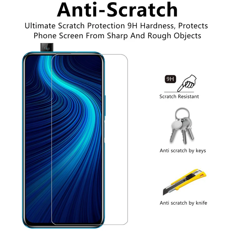 Защитное стекло на honor x10 5g защита экрана закаленное для huawei honer onor x 10 10x6 63 защитная