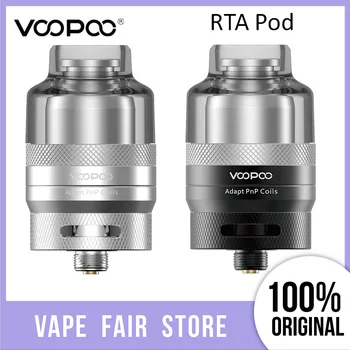 

Original VOOPOO RTA Pod Tank 2ml Cartridge & Double Intake Airway Atomizer Fit PnP Pod System Devices For Drag X/Drag S Vape kit