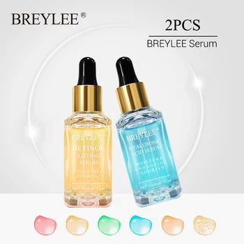 

BREYLEE Retinol Serum Face Skin Care Collagen Lifting Firming Essence Whitening Anti-aging Anti Wrinkle Dark Moisturizing 2pcs