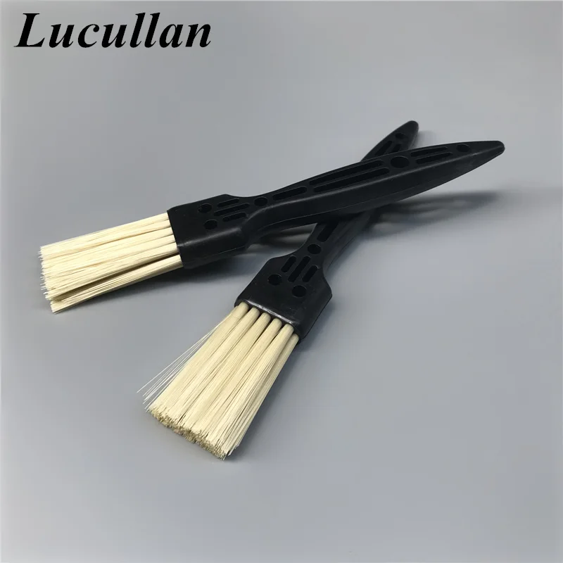 

Lucullan 2 PCS/Lot Mini Brush Car Gap Detailing Tools Accessories For Air Condition,Vent,Steering Wheels Cleaning