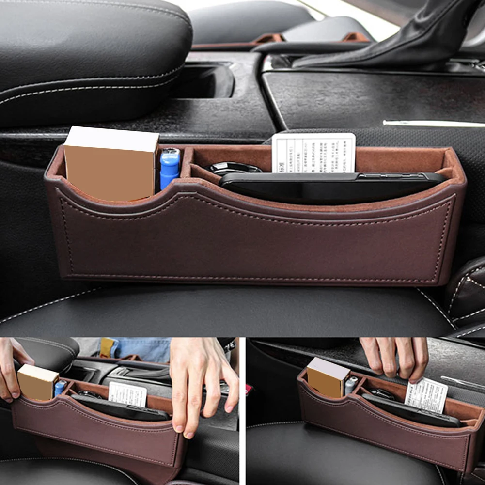 Автомобиль smart fortwo Seat зазор карман щелевая коробка для хранения сумка для хранения органайзер Авто органайзер в багажик шипы для шин