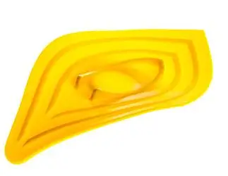 1 yellow 1 шт. Лепесток Форма мыльница емкость для мыла Кухня и ванная комната гаджеты лоток для хранения емкость для мыла мыло Saver - Цвет: 1 yellow