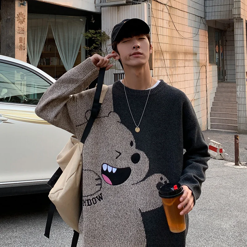 2021 Jumper Sweater Men Winter Warm 