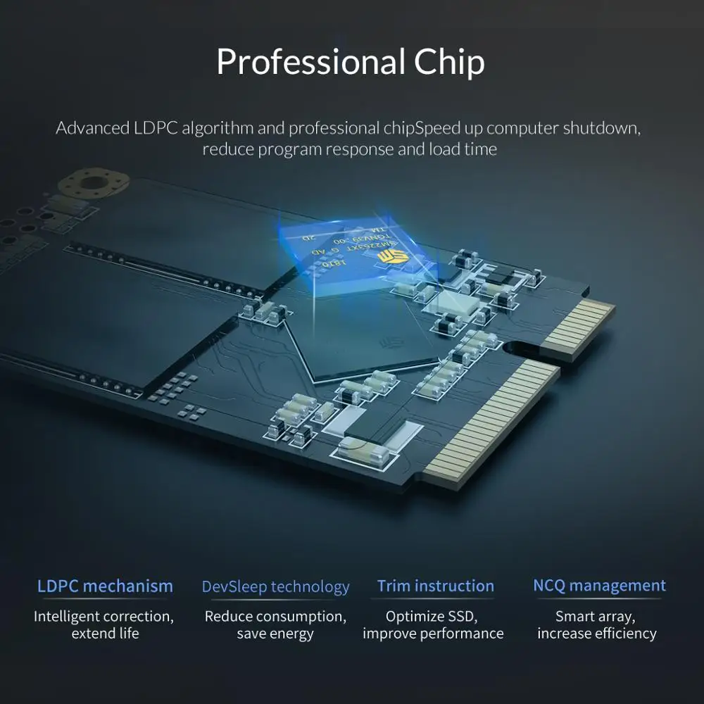 Koop Orico Ssd Msata Ssd Solid State Disk 128 Gb 256 Gb 512 Gb 1 Tb Msata Interne Solid State Harde drive Voor Desktop Laptop