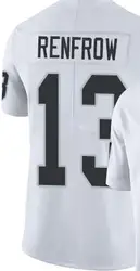 Customized Embroidery For Men Women Kid Youth Hunter Renfrow White Black American Football Jersey