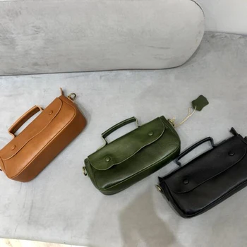 

Top Quality Cowhide Crossbody Bags For Women 2020 Luxury Cool Handbags Women Bags Casual Genuine Leather Ladies Shoulder Bags