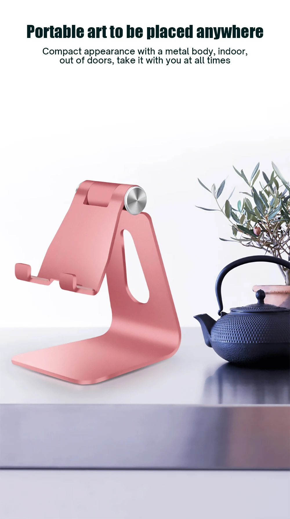 phone stand for desk Foldable Tablet Mobile Phone Desktop Phone Stand for iPad iPhone Samsung Desk Holder Adjustable Desk Bracket Smartphone Stand mobile stand for car