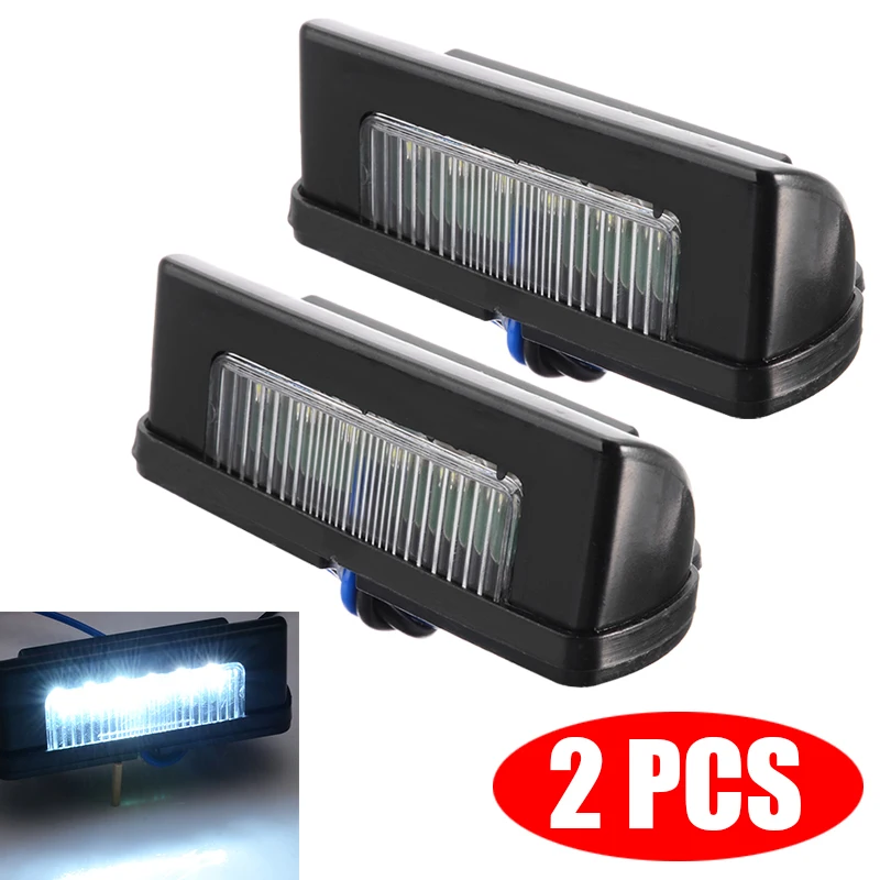 Luz De Matrícula Para Furgonetas Y Caravanas – Iluminación Blanca, Fácil Instalación