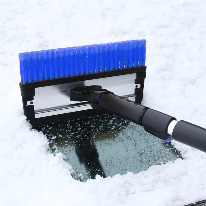 Multifunctional Telescopic Extension for Snow Removal Shovel Car Defrosting  Glass Snow Scraper Detachable Snow Brush Deicing - AliExpress