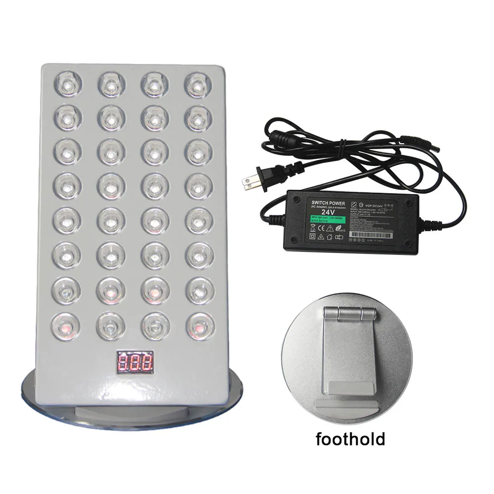  Portable LED Light Therapy LED Skin Rejuvenation Acne Remover Device With 2 Color RED Infrared LED 