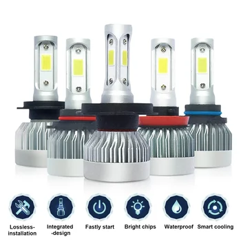 

H11 H4 H7 Led 12V Mini 9005 9006 Headlights Lamp 10000Lm High Brightness H8 H9 Hb3 Hb4 Led Car Lights Bulbs Turbo Csp