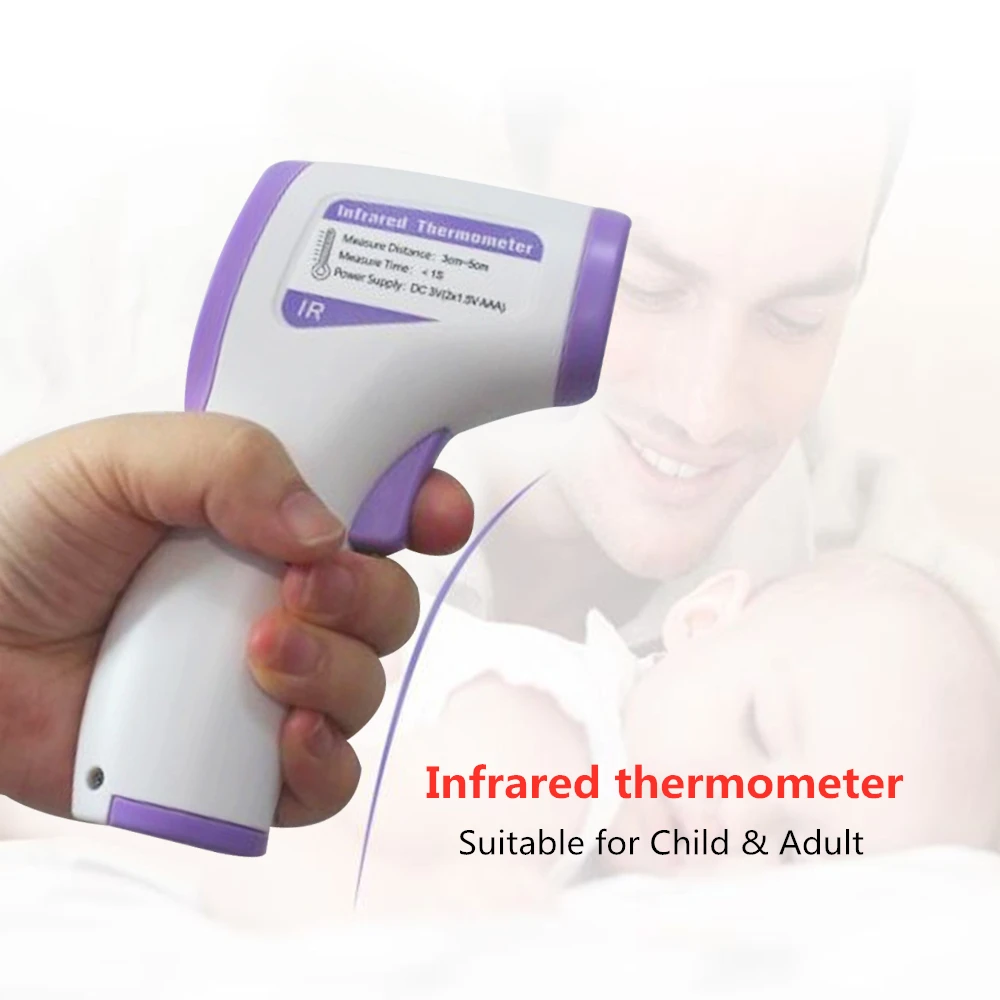 

Baby Infrared Thermometer Child & Adults Digital termometro Non contact Accurate Body measuring Equipment D20