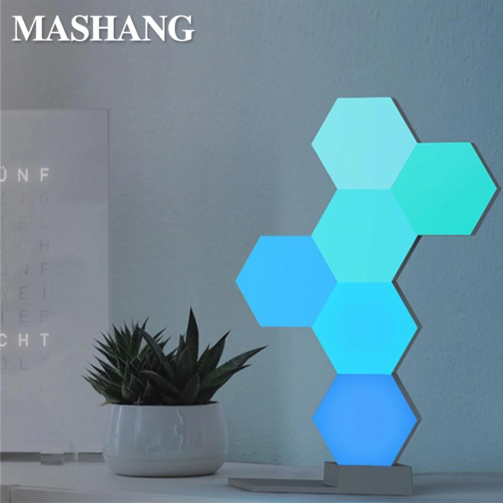 

LED night light decoration lamp creative DIY assembly intelligent remote control voice control high multi-function quality lamp