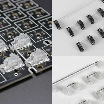 

Gold Plated Pcb Screw In Stabilizer For Custom Mechanical Keyboard Gh60 6.25 2U