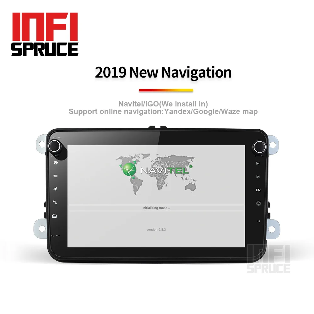 Android 9,0 автомобильный dvd радио плеер для vw golf tiguan polo для Skoda Fabia octavia Superb Yeti Автомобильный gps навигатор стерео 2 din