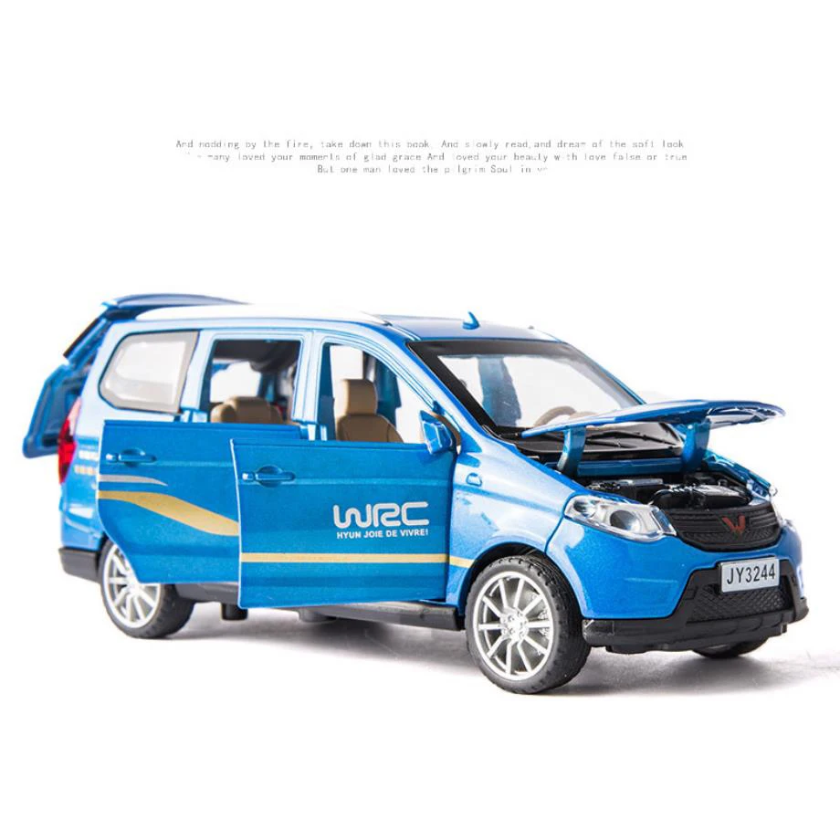 Хит продаж 1:32 китайские весы MPV SGMW wuling литая металлическая модель автомобиля