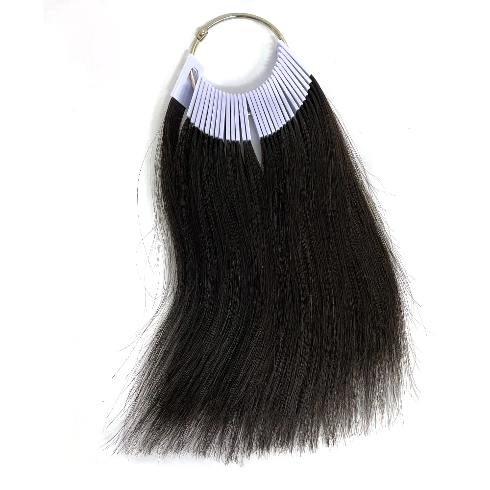 Tinashe Beauty 30 Pcs Hair Color Rings Human Hair Charts Swatches Testing Color Samples For Salon Hairdresser Dyeing Practice