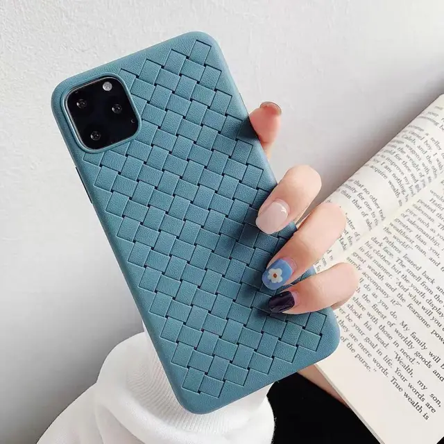 Woven Mesh Silicone Case For Iphone X Xr Xs Max Suitable For Iphone 7 8 8 Plus 7 Plus 11 Pro Max Breathable Mesh Case Half Wrapped Cases Aliexpress