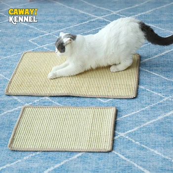 

CAWAYI KENNEL Pet Cat Toy Sisal Scraper Board Kitten Scratching Post For Cats Scratcher rascador gato drapak dla kota grattoir