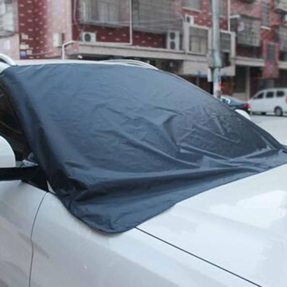 Блокировка снега автомобиля снег лед протектор козырек Солнцезащитный козырек Fornt задняя крышка лобового стекла блок щитки автомобиля Внешняя защита