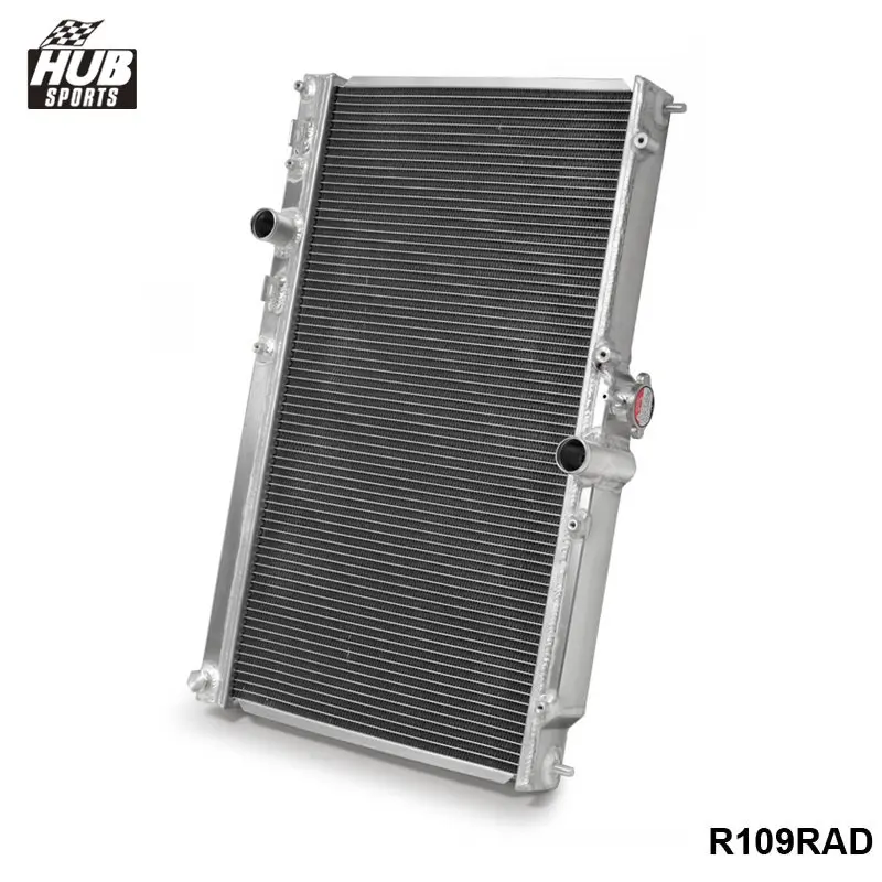 42 мм 2 рядный радиатор из алюминиевого сплава для Mitsubishi Lancer EVO 7 8 9 2001 2007mt|radiator for