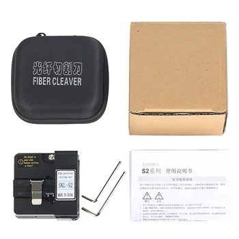 

SKL-S2 high Precision fiber optical cleaver for hot melt n mechanical SKL-S2 optical fiber Cutter