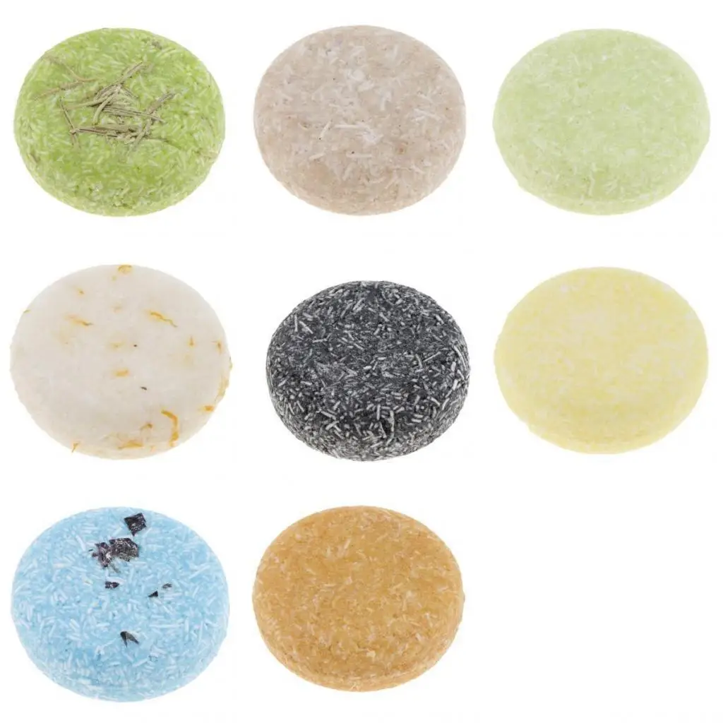 Organic Handmade Cinnamon Hair Shampoo Bar Hair Cleaning 100% Pure 8 Colors