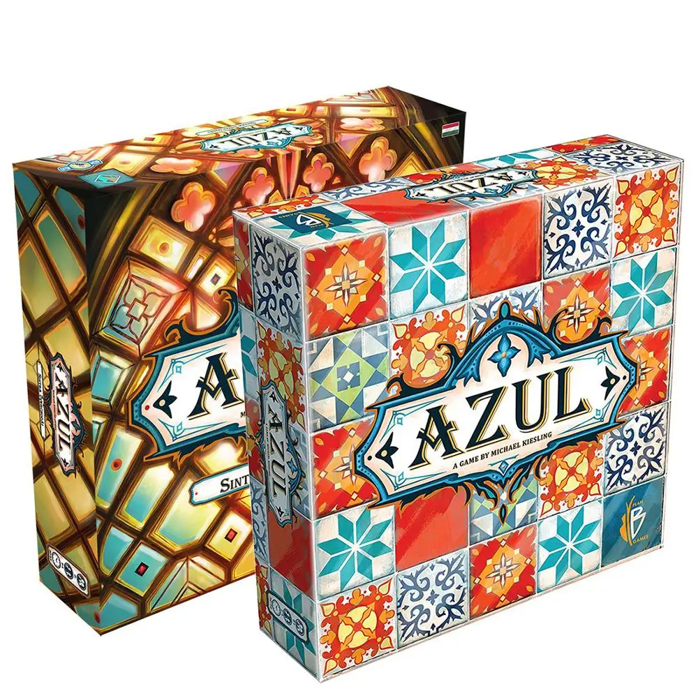 

Plan B Games Azul Board Game Azul Play Mat Party Game Azuling Game and Playmat