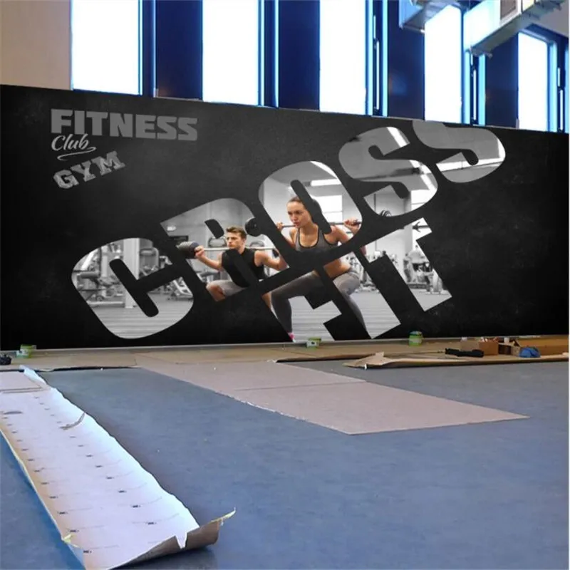 Modern Simplicity Personality Graffiti Mural Industrial Style Gym Background Wall Paper 3D Fitness Dance Room Decor Wallpaper 3D Modern Simplicity Personality Graffiti Mural Industrial Style Gym Background Wall Paper 3D Fitness Dance Room Decor Wallpaper 3D