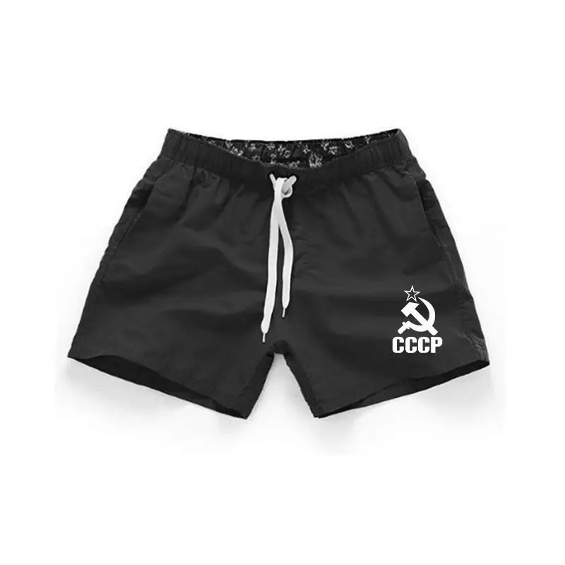 7 Новинка, CCCP, Россия, СССР, СССР, принт, мужские шорты, 3XL, летние, мужские, s шорты, джоггеры, повседневные, мужские шорты, homme, брендовая одежда - Color: 7