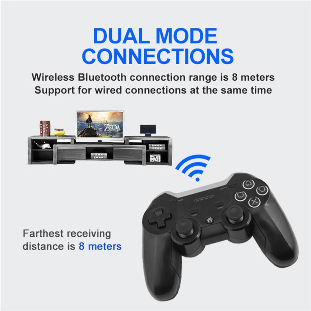 

Portable Game Joystick Controller Wireless Bluetooth Game Console With NFC For Switch/PC/Android