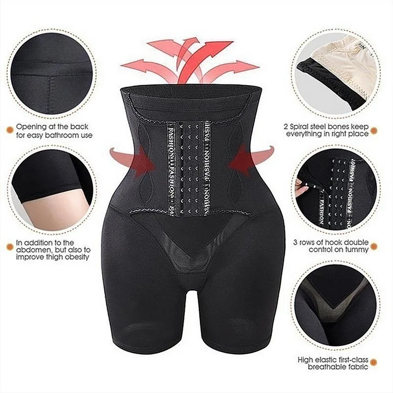 extreme tummy control shapewear Women High Waist Abdominal Pants Postpartum Breasted Abdominal Panties Slimming, Hip Lifting Shaped Lace Tunic Body Shaper Pants shapewear for tummy