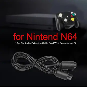 

Controllers Extension Cable Cords Extender Lead Gaming Cable Fit for Nintend N64 Excellent Craftsmanship Well Durability